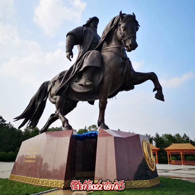 成吉思汗銅雕大型景觀景區(qū)