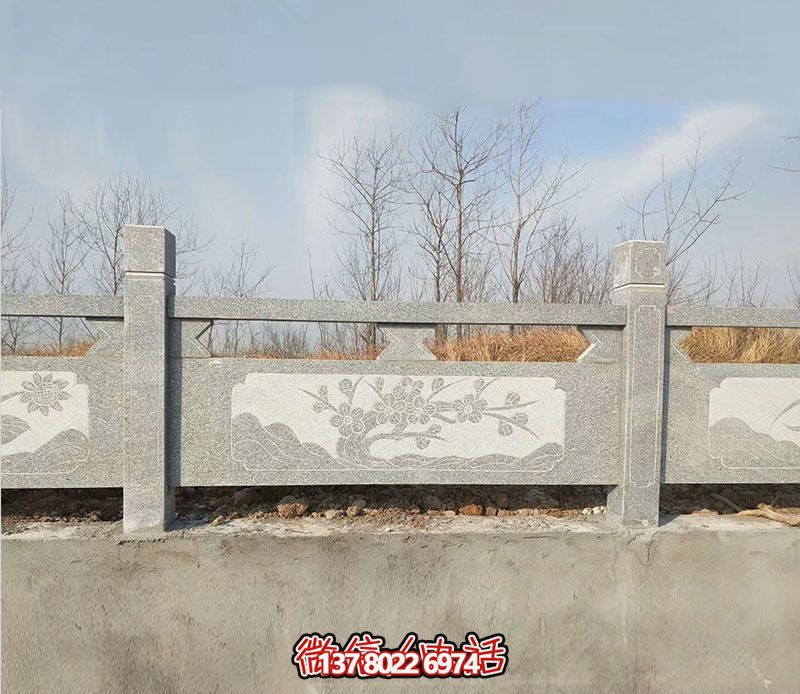 給鄉(xiāng)村道路帶來(lái)裝飾感的大理石欄桿