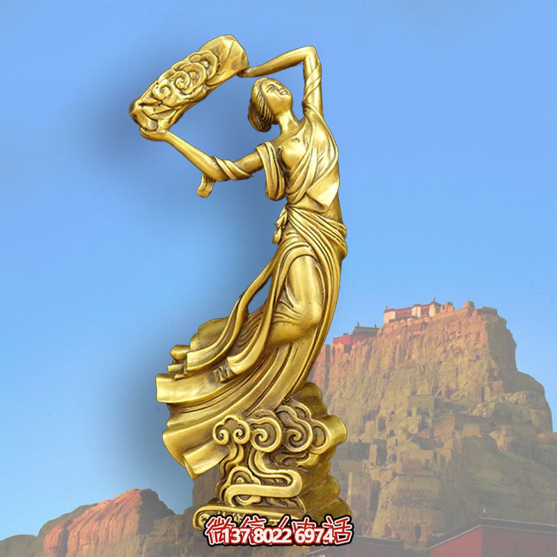 上古神話(huà)雕塑-女?huà)z補(bǔ)天
