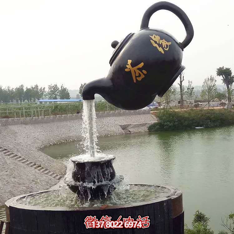 懸空流水天大型景觀噴泉點綴戶外景區(qū)