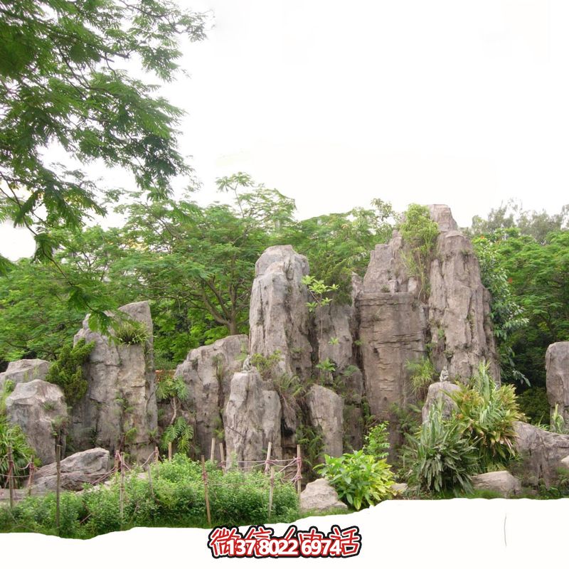 公園塑石假山景觀石雕塑 公園塑石假山景觀石雕塑