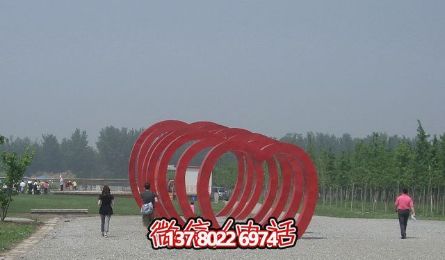 不銹鋼心形拱門公園景觀雕塑 不銹鋼心形拱門公園景觀雕塑